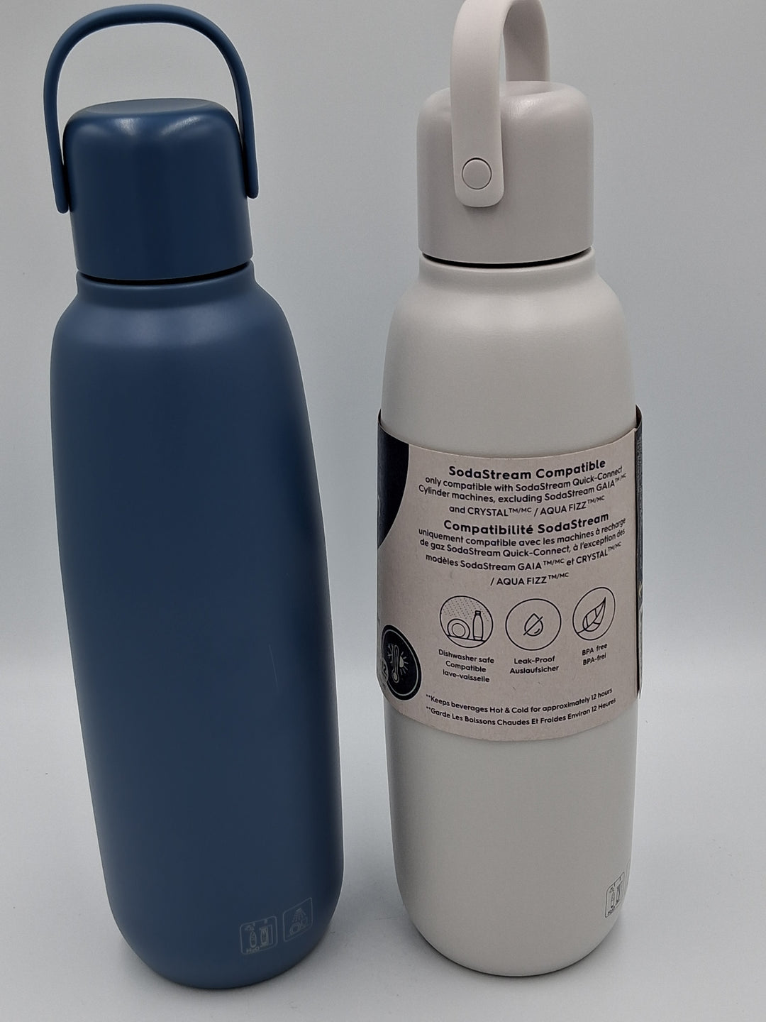 Sodastream Fizz & Go Insulated Stainless Steel Bottle, 2 Pack
