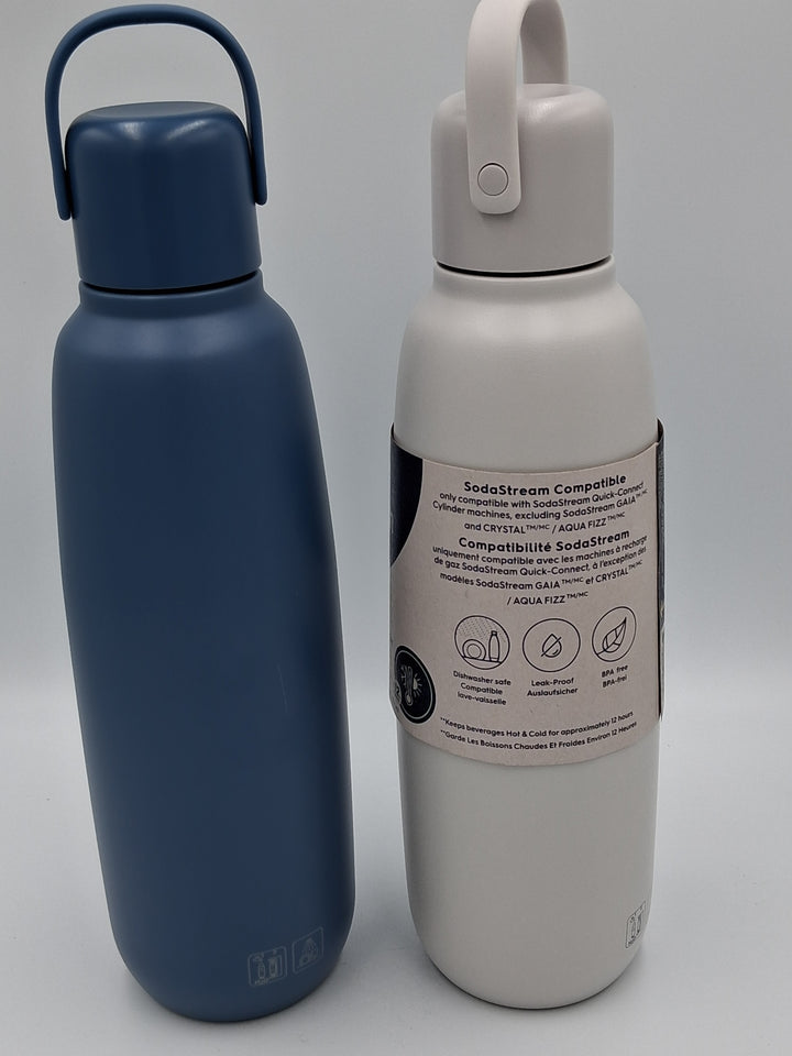 Sodastream Fizz & Go Insulated Stainless Steel Bottle, 2 Pack