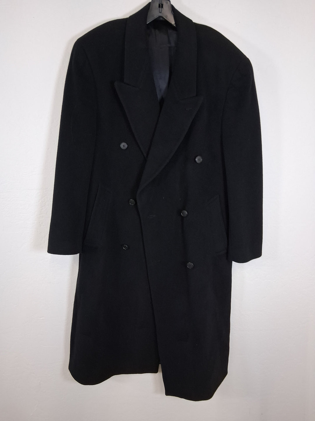 Jones New York - Wool Overcoat, Size: Lg / Full Length