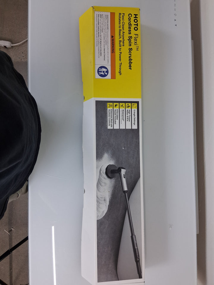 HOTO Flexi - cordless spin scrubber