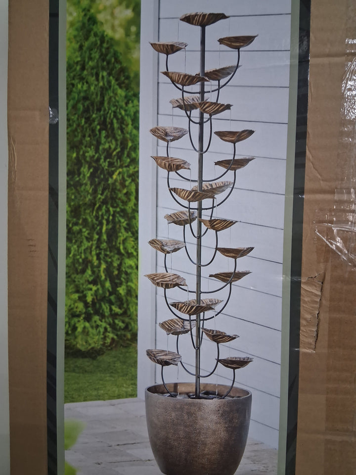 60in. CGH Cascading Leaves Fountain