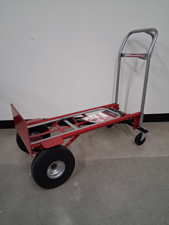 Milwaukee-3-in-1 Convertible Hand Truck with Nose Plate Extension