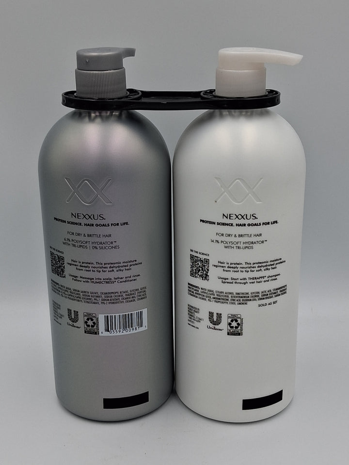 Nexxus Advanced Hydration Therappe Humectress Shampoo & Conditioner, 32 fl oz each