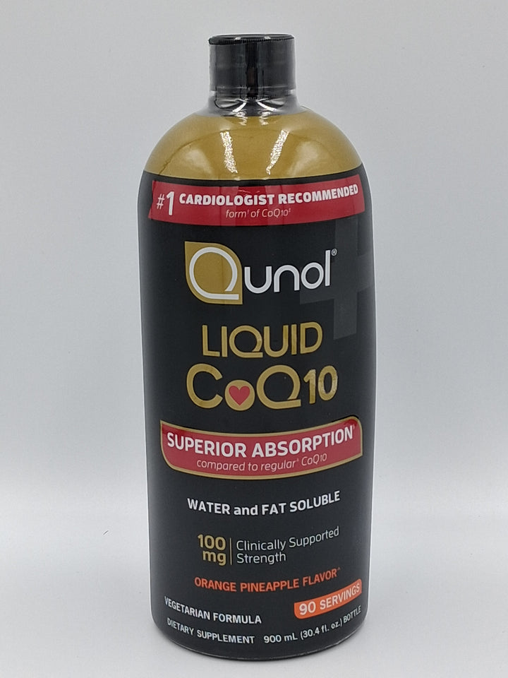 Qunol Liquid CoQ10 100mg., 30.4 fl oz