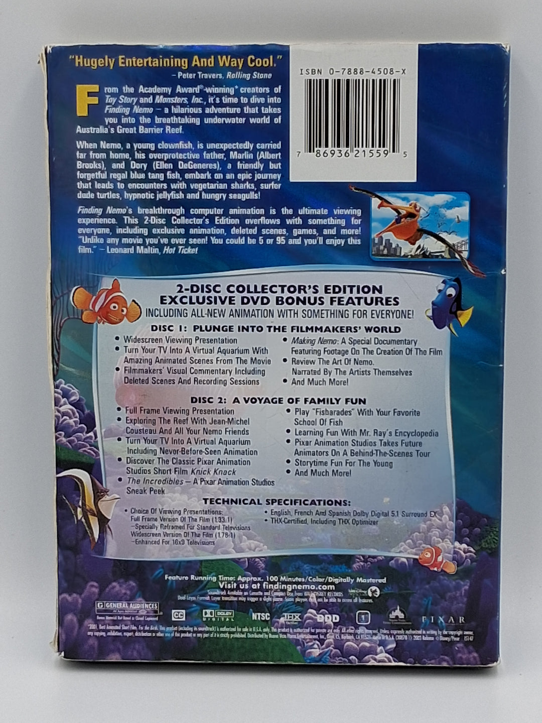 DVD - Finding Nemo