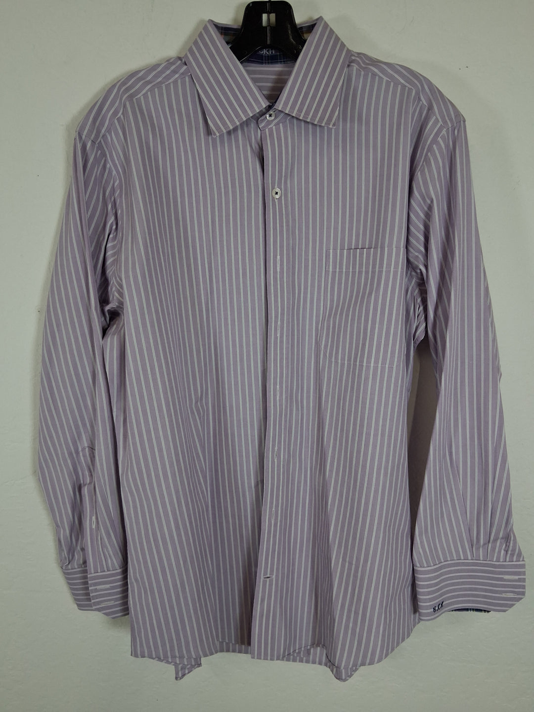 CKH - Men's Long Sleeve Dress Shirt, Size Lg
