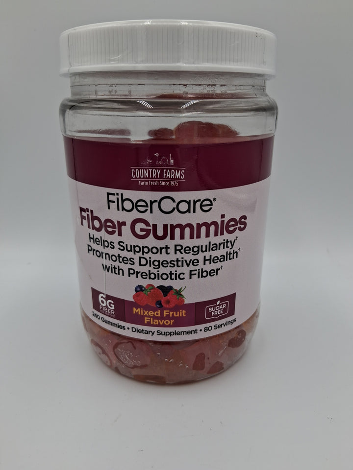 Country Farms FiberCare Fiber Gummies, 240 Gummies