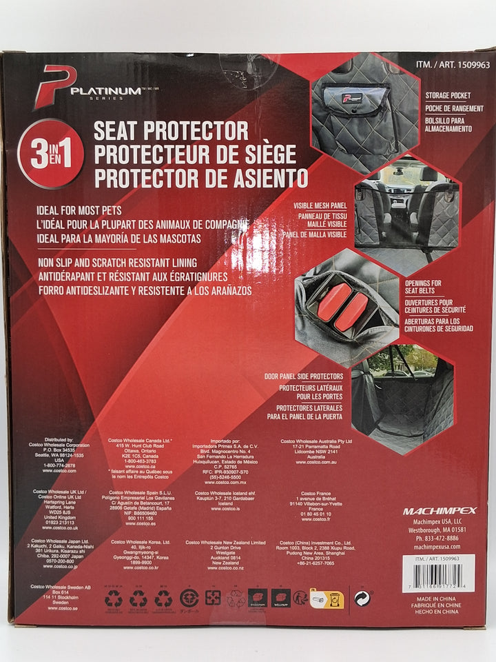 Platinum Series 3 in 1 Seat Protector